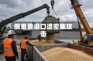 俄重要港口遭密集攻击