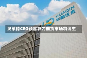 贝莱德CEO预言算力期货市场将诞生