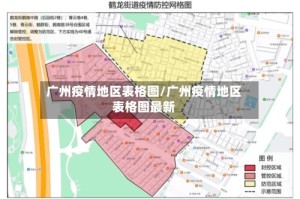 广州疫情地区表格图/广州疫情地区表格图最新