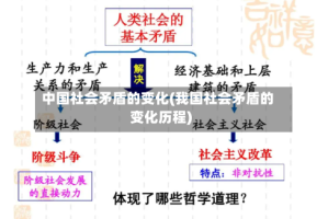中国社会矛盾的变化(我国社会矛盾的变化历程)