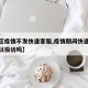 【地区疫情不发快递客服,疫情期间快递不派送可以投诉吗】