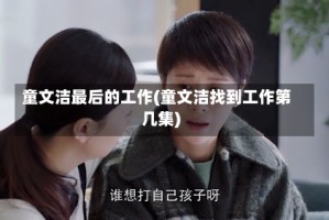童文洁最后的工作(童文洁找到工作第几集)