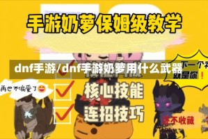 dnf手游/dnf手游奶萝用什么武器