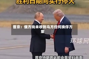 普京：俄方尚未收到乌方任何换俘方案