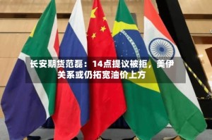 长安期货范磊：14点提议被拒，美伊关系或仍拓宽油价上方