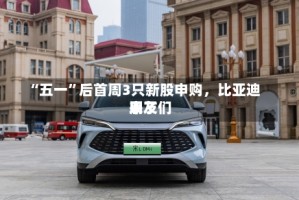 “五一”后首周3只新股申购，比亚迪朋友们来了