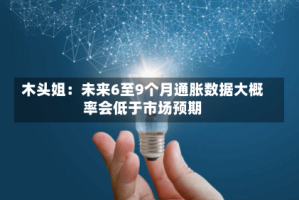 木头姐：未来6至9个月通胀数据大概率会低于市场预期