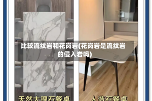 比较流纹岩和花岗岩(花岗岩是流纹岩的侵入岩吗)