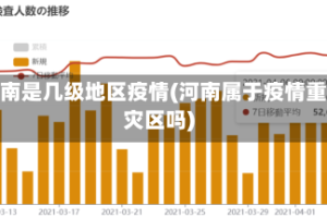 河南是几级地区疫情(河南属于疫情重灾区吗)