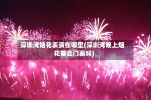 深圳湾烟花表演在哪里(深圳湾晚上烟花需要门票吗)