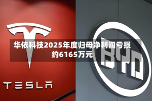 华依科技2025年度归母净利润亏损约6165万元