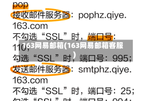 163网易邮箱(163网易邮箱客服)
