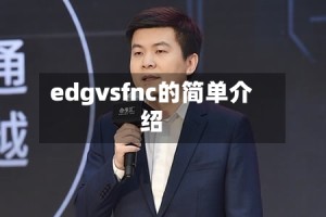 edgvsfnc的简单介绍