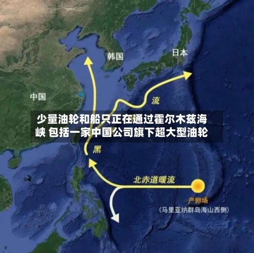 少量油轮和船只正在通过霍尔木兹海峡 包括一家中国公司旗下超大型油轮-第1张图片