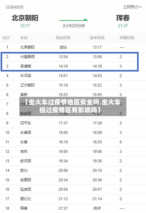 【坐火车过疫情地区安全吗,坐火车经过疫情区有影响吗】-第2张图片