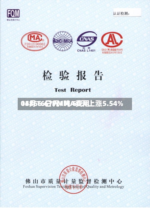 04月16日PMMA费用15866.67元/吨 60天上涨5.54%-第1张图片