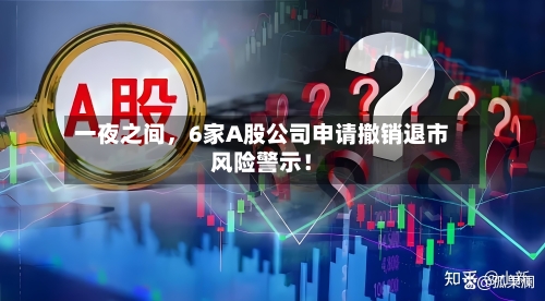 一夜之间，6家A股公司申请撤销退市风险警示！-第3张图片