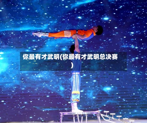 你最有才武明(你最有才武明总决赛)-第1张图片