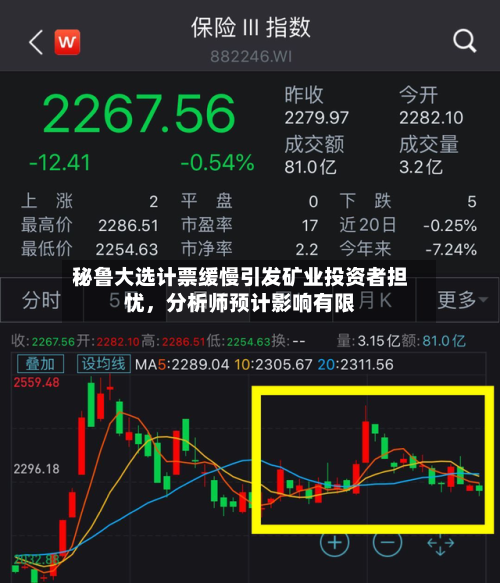 秘鲁大选计票缓慢引发矿业投资者担忧，分析师预计影响有限-第2张图片