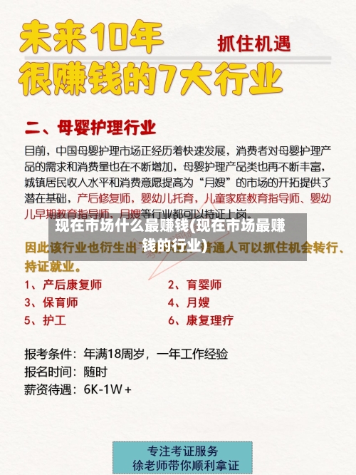 现在市场什么最赚钱(现在市场最赚钱的行业)-第3张图片