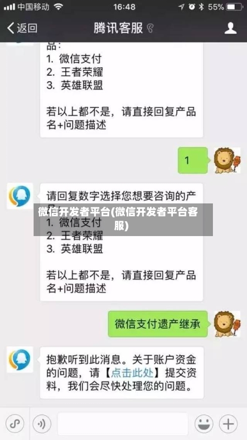 微信开发者平台(微信开发者平台客服)-第1张图片