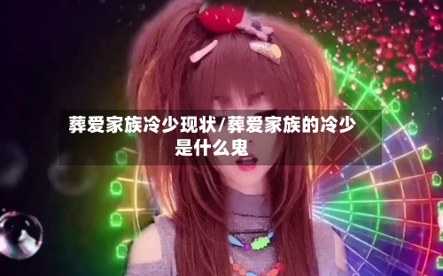 葬爱家族冷少现状/葬爱家族的冷少是什么鬼-第2张图片