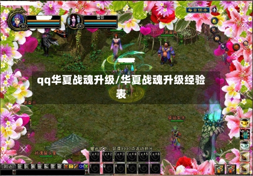 qq华夏战魂升级/华夏战魂升级经验表-第1张图片