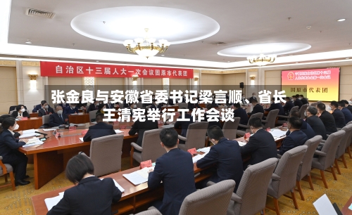 张金良与安徽省委书记梁言顺、省长王清宪举行工作会谈-第1张图片