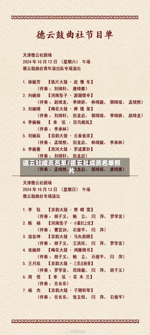 德云社成员名单/德云社成员名单照片-第2张图片