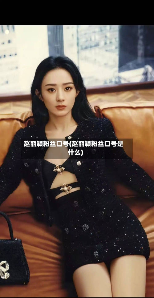 赵丽颖粉丝口号(赵丽颖粉丝口号是什么)-第2张图片