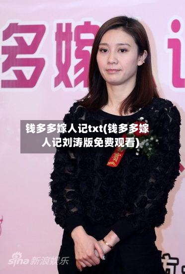 钱多多嫁人记txt(钱多多嫁人记刘涛版免费观看)-第2张图片