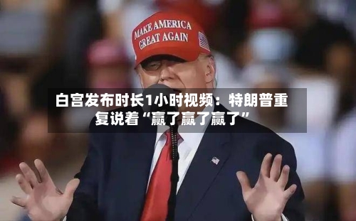 白宫发布时长1小时视频：特朗普重复说着“赢了赢了赢了”-第2张图片