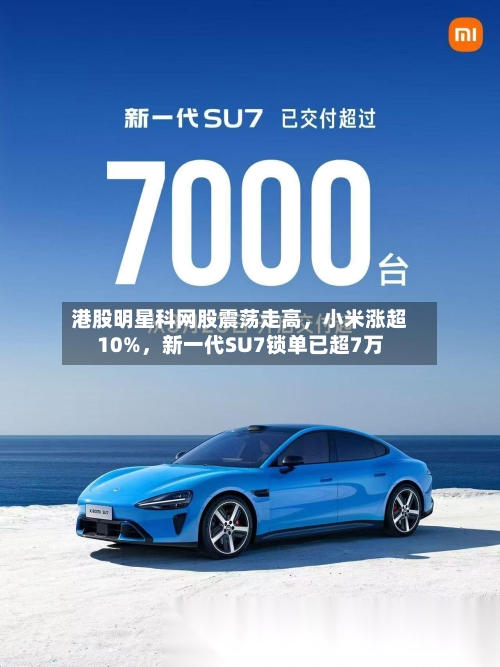 港股明星科网股震荡走高	，小米涨超10%，新一代SU7锁单已超7万-第1张图片