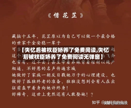 【失忆后被权臣娇养了免费阅读,失忆后被权臣娇养了免费阅读无弹窗】-第2张图片