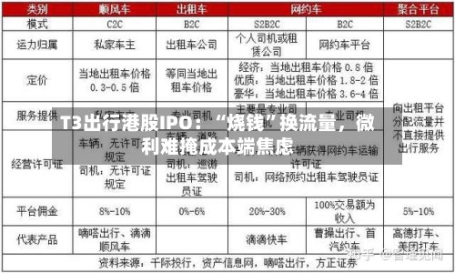 T3出行港股IPO：“烧钱”换流量，微利难掩成本端焦虑-第2张图片