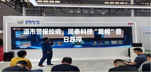 退市警报拉响，闻泰科技“戴帽”首日跌停-第3张图片