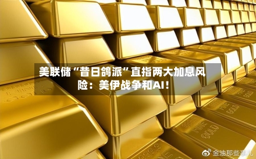 美联储“昔日鸽派”直指两大加息风险：美伊战争和AI！-第2张图片
