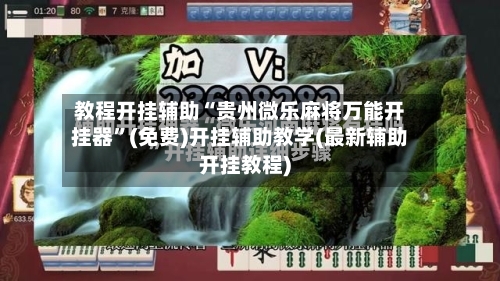 教程开挂辅助“贵州微乐麻将万能开挂器	”(免费)开挂辅助教学(最新辅助开挂教程)-第1张图片