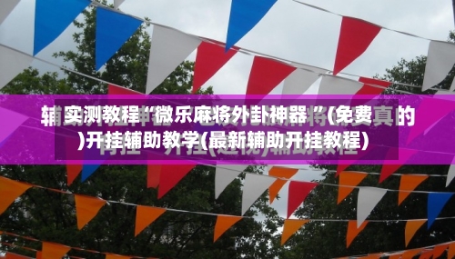 实测教程“微乐麻将外卦神器 ”(免费)开挂辅助教学(最新辅助开挂教程)-第3张图片