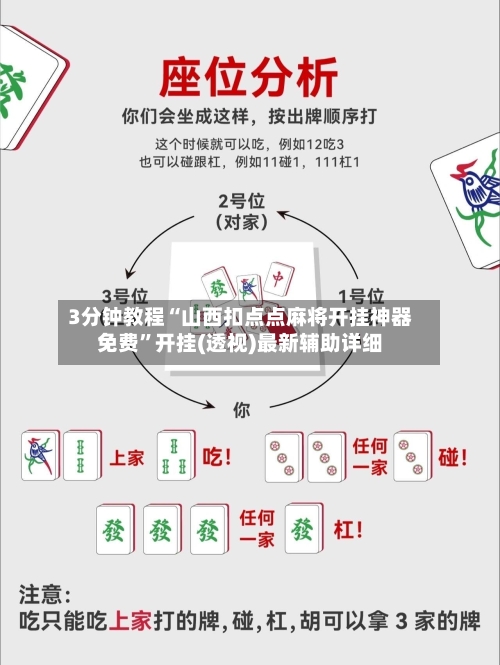 3分钟教程“山西扣点点麻将开挂神器免费”开挂(透视)最新辅助详细-第1张图片