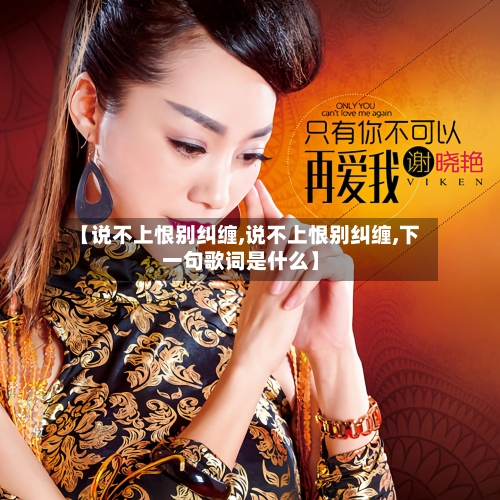 【说不上恨别纠缠,说不上恨别纠缠,下一句歌词是什么】-第2张图片
