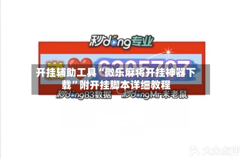开挂辅助工具“微乐麻将开挂神器下载”附开挂脚本详细教程-第1张图片
