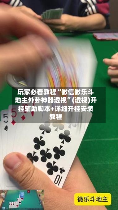 玩家必看教程“微信微乐斗地主外卦神器透视	”(透视)开挂辅助脚本+详细开挂安装教程-第1张图片