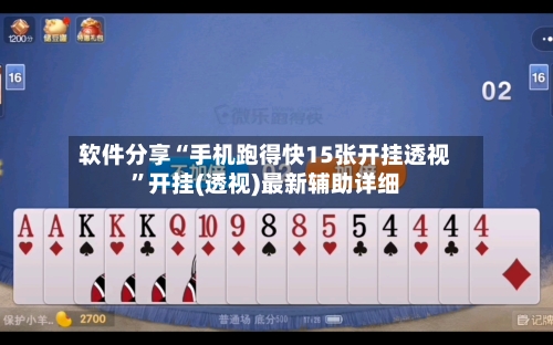 软件分享“手机跑得快15张开挂透视	”开挂(透视)最新辅助详细-第2张图片