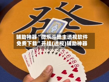 辅助神器“微乐斗地主透视软件免费下载”开挂(透视)辅助神器-第2张图片