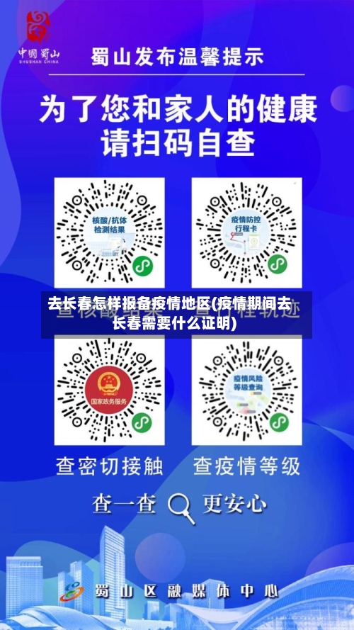 去长春怎样报备疫情地区(疫情期间去长春需要什么证明)-第2张图片