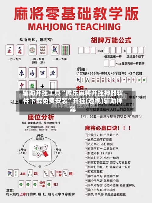 辅助开挂工具“微乐麻将开挂神器软件下载免费安装”开挂(透视)辅助神器-第1张图片