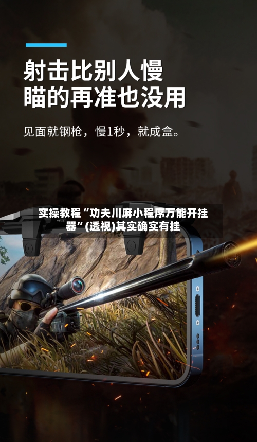实操教程“功夫川麻小程序万能开挂器”(透视)其实确实有挂-第2张图片