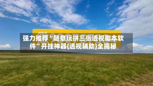 强力推荐“随意玩拼三张透视脚本软件”开挂神器{透视辅助}全揭秘-第3张图片