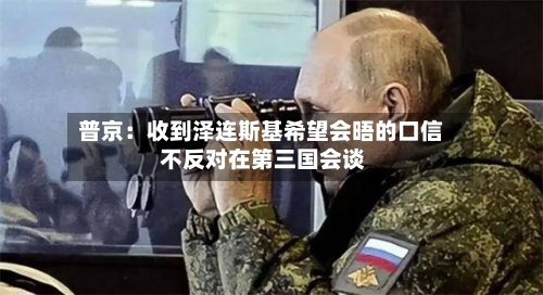 普京:收到泽连斯基希望会晤的口信 不反对在第三国会谈-第2张图片